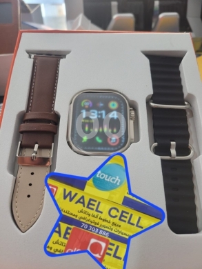 Smart Watches في حرار - ساعة T24 برو ماكس الذكية مع 7 أحزمة متنوعة ومكالمات بلوتوث | T24 Promax Smart Watch 7-in-1 Strap Set
