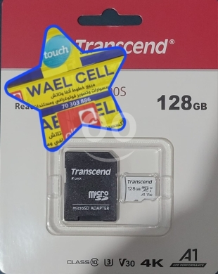 Computers Parts & Software Accessories in Hrar - بطاقة ذاكرة ترانسيند 128 جيجابايت ميكرو إس دي عالية السرعة | Transcend 128GB MicroSDXC High-Speed Me