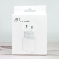 رأس شاحن آيفون الأصلي بقوة 20 واط منفذ USB-C للشحن السريع | Original iPhone 20W USB-C Power Adapter