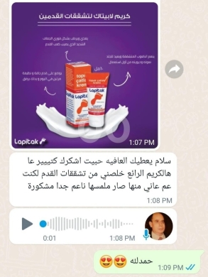 كريم لابيتاك المتطور لإصلاح تشققات القدمين والكعبين | Lapitak Heel Repair Cream for Crack… — 4