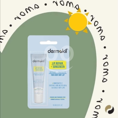 Health & Beauty in Khalde - مرطب ومعالج شفاه ديرموكيل مع حماية من الشمس | Dermokil Lip Repair Balm with Sun Protection