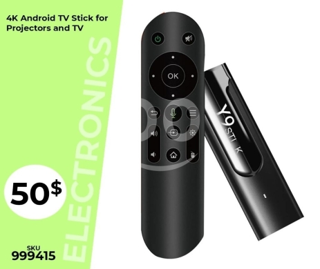 Other electronics in Mansoura - 4K Android TV Stick for Projectors and TV