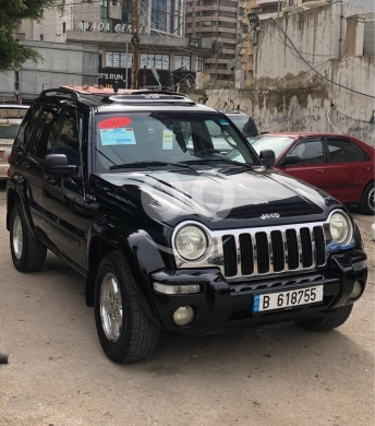 Jeep in Beirut City - Liberty 2003