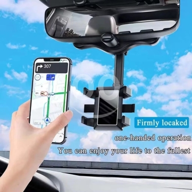 Car Rearview Mirror Mount Phone Holder For Cars — 3