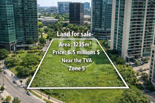 Lands for sale in Achrafieh - ارض 1235م² قرب الTVA في بيروت للبيع