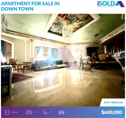 Apartments for sale in Spears - 210 m² brand-new luxurious apartment for sale in Downtown-SpearsMB60A66