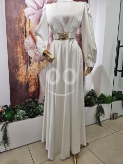 white party dress