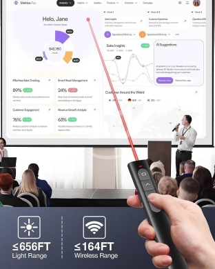 Wireless presenter page Turning pen — 3