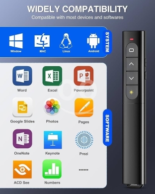 Wireless presenter page Turning pen — 6