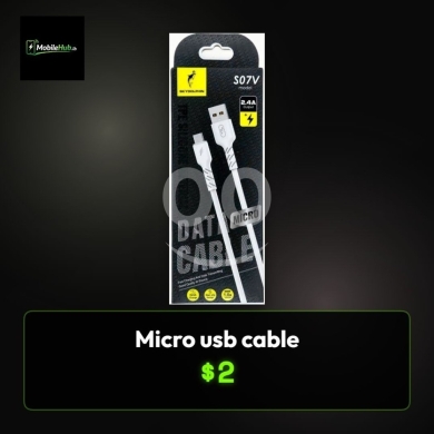 اكسسوارات الهاتف المحمول في الضاحية - كابل ميكرو USB شحن سريع ونقل بيانات بطول 1 متر | Micro USB High-Speed Charging & Data Cable