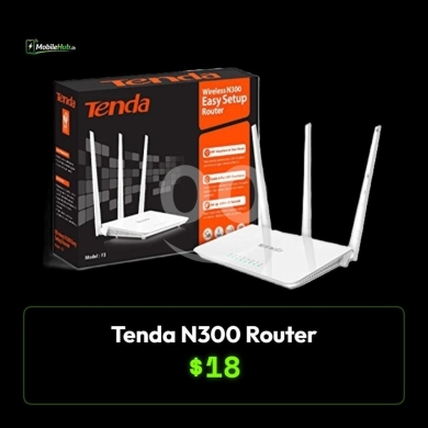 Other electronics in Al Dahye - راوتر تندا N300 لاسلكي بـ 3 هوائيات لتغطية إنترنت قوية ومستقرة | Tenda N300 Wireless Router F3