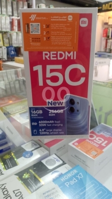 Mobile phones in Kobayat - شاومي ريدمي 15C بذاكرة 256 جيجابايت ورام 16 جيجا | Xiaomi Redmi 15C 256GB 16GB (8+8) RAM