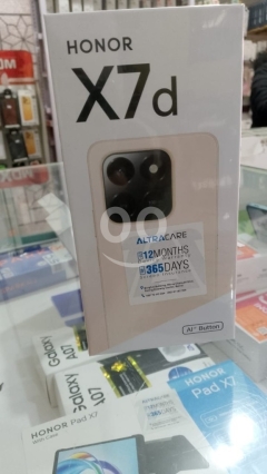 هونر X7d بذاكرة 256 جيجابايت وبطارية عملاقة 6500 مللي أمبير | Honor X7d 256GB 8GB RAM