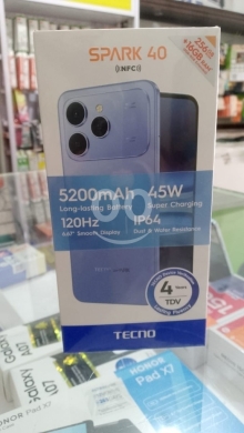 الهواتف المحمولة في قبيات - تكنو سبارك 40 بذاكرة 256 جيجابايت ورام 16 جيجا وشحن 45 واط | Tecno Spark 40 256GB 16GB RAM