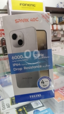 Mobile phones in Kobayat - تكنو سبارك 40C بذاكرة 256 جيجابايت ورام 16 جيجا وبطارية 6000 | Tecno Spark 40C 256GB 16GB RAM