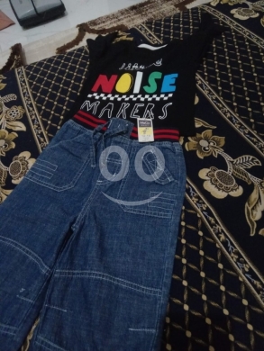 Produits pour bébés et enfants dans Nabatyeh - طقم ولادي "Noise Makers" قطعتين عمر سنة إلى سنة ونصف | Baby Boy 2-Piece Set 12-18 Months