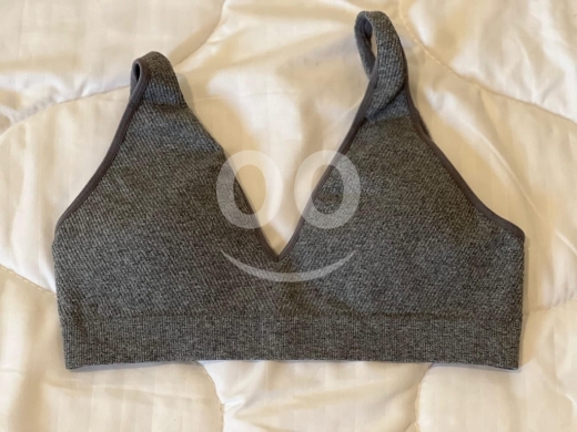 الملابس، الأحذية والزينة في نبطيه - حمالة صدر رياضية مريحة رمادي | Women&#039;s Comfortable Grey Sports Bra