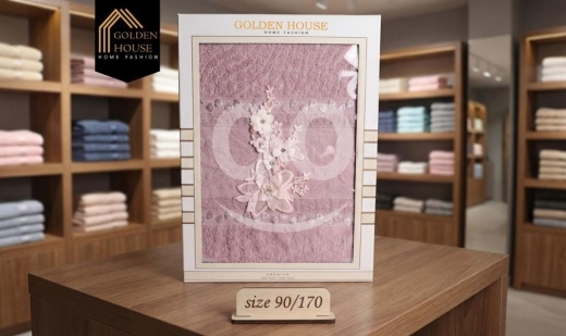 منشفة عرايسية قطن مصري فاخر | Premium Egyptian Cotton Bridal Towel — 2