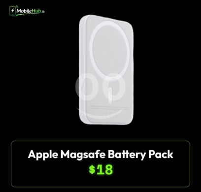 Mobile accessories in Al Dahye - بطارية أبل ماج سيف المغناطيسية الأصلية | Apple MagSafe Battery Pack Magnetic Wireless Charger