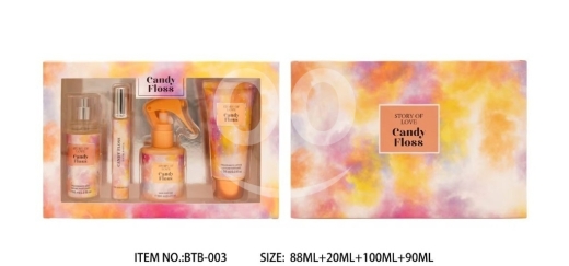 طقم هدايا كاندي فلوس للعناية بالجسم 4 قطع | Candy Floss 4-Piece Fragrance & Body Care Gif… — 5