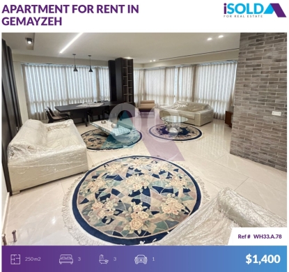 Apartments for rent in Gemayzeh - 250m2 apartment 4sale in Gemmayzeh - شقة للبيع في الجميزةWH33A78