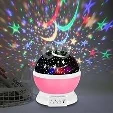 Produits pour bébés et enfants dans Chiyah - Star Master Dream Rotating Projection Multi Color Lamp