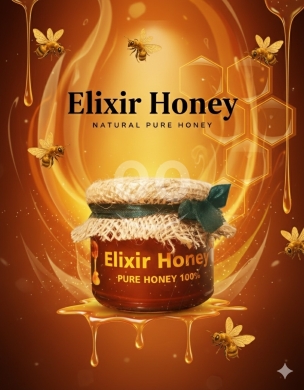Food & Drink in Mazraa - ELIXIR HONEY 420G