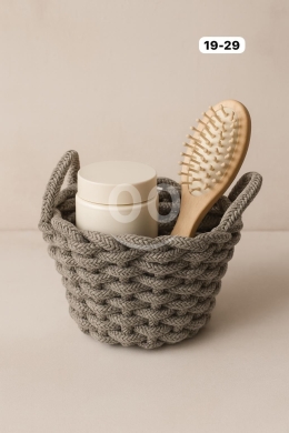 أدوات ومعدات منزلية في Loussiya - سلة قماش فخمة متعددة الاستعمالات | Premium Fabric Storage Basket Multi-Use