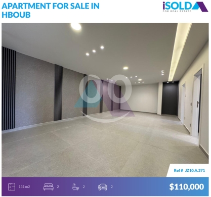 Apartments for sale in Hboub - Furnished apartment+mountain view+terrace 4sale in Hboub - حبوب - جبيلJZ10A371
