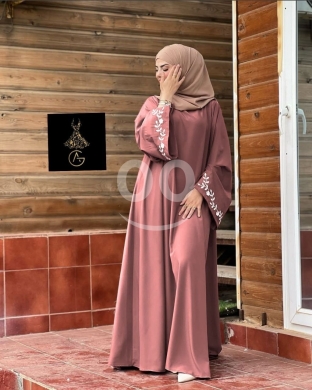 الملابس، الأحذية والزينة في Loussiya - فستان كلوش خامة "يارا" موديل 2026 العصري | Elegant Yara Fabric Cloche Dress 2026 Collection