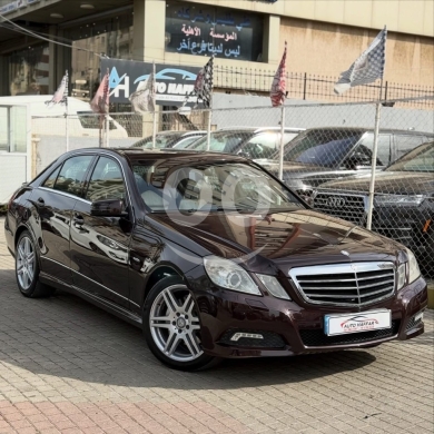 Mercedes-Benz in Tripoli - مرسيدس E350 موديل 2010 نظافة تامة | 2010 Mercedes-Benz E350 German Source