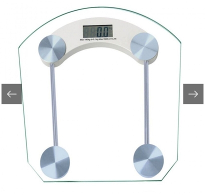 Other electronics in Choueifat - ميزان وزن رقمي زجاجي عالي الدقة حتى 180 كغ | High-Precision Digital Glass Personal Weight Scale