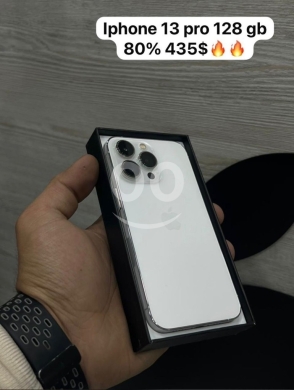 Mobile phones in Tripoli - iPhone 13 Pro 128GB - 80% Battery - Super Clean & Guaranteed | آيفون 13 برو 128 جيجا - نظيف جداً مع
