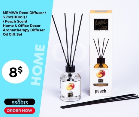 Health & Beauty in Mansoura - معطر جو ميموا - رائحة الأناناس المنعشة 110 مل | MEMWA Reed Diffuser - Refreshing Pineapple 110ml