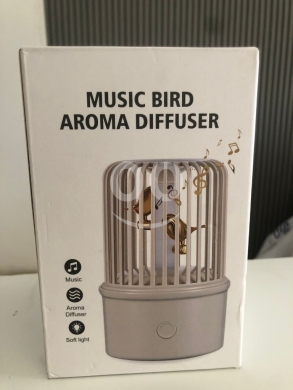 Other electronics in Akkar el-Atika - فواحة عطرية موسيقية بتصميم قفص عصري وإضاءة | Music Bird Aroma Diffuser with Ambient Light
