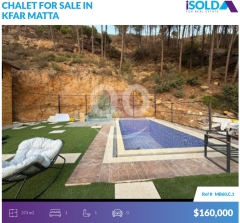 1 bedroom Chalet+land+mountain view 4sale in Kfarmatta-شاليه في كفرمتىMB60C1