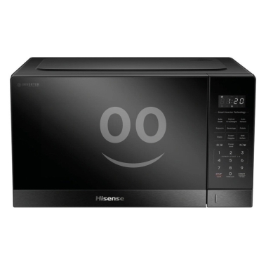 Kitchen appliances in Ain Mreisseh - ?? Hisense 34L Inverter 1100W Microwave - Dark Stainless-مايكرويف