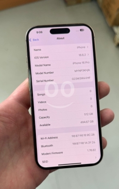 آيفون 16 برو 512 جيجابايت نظيف جداً كفالة شهر | iPhone 16 Pro 512GB Super Clean 30-Day Wa… — 3