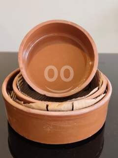 Set of 3 Oven-Safe Clay Baking Pots | طقم فخار ٣ أحجام يوضع بالفرن