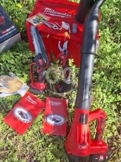 طقم تشحيل ميلواكي 3 في 1 بروشلس مكفول 4 سنوات بـ 109$ | Milwaukee 3-in-1 Pruning Set