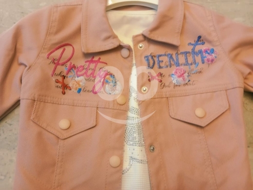 Produits pour bébés et enfants dans Daria - جاكيت بناتي زهر أنيق وعصري للأعمار من 4 إلى 12 سنة | Trendy Pink Girls&#039; Elegant Jacket for Ages 4-12
