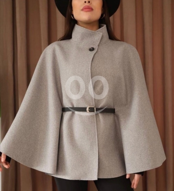 Clothes, Footwear & Accessories in Sour - معطف "كيب" نسائي أنيق وعصري بمقاسات متنوعة - عرض خاص | Women&#039;s Elegant Cape Coat - Special Sale