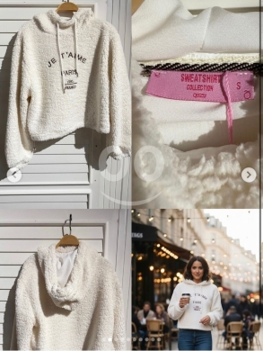 Vêtements, chaussures et accessoires dans Aigre - هودي "تيدي" شتوي ناعم جودة ممتازة بمقاسات متنوعة | Soft Teddy Winter Hoodie - Premium Quality All Si
