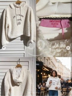 هودي "تيدي" شتوي ناعم جودة ممتازة بمقاسات متنوعة | Soft Teddy Winter Hoodie - Premium Quality All Si
