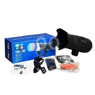 الكاميرات ومعدات الاستوديو في سد البوشريه - YM-90 LED Photography Spotlight Live Broadcast Light