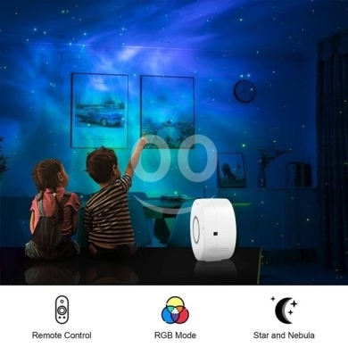 Sky Projection Lamp Galaxy Star Night Light with Bluetooth Speaker — 3