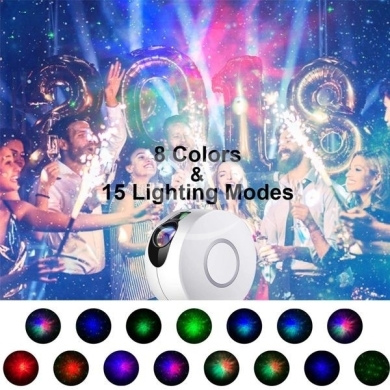 Sky Projection Lamp Galaxy Star Night Light with Bluetooth Speaker — 2