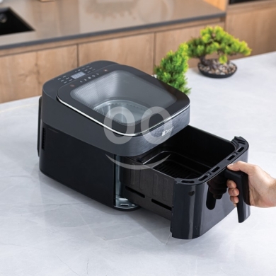 ?? Dorsch, Airfryer Top View Window 6.5L 12 programs-1700 watt-قلاية بطاطا هوائية — 4