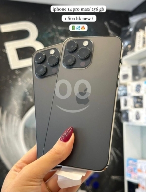 Mobile phones in Tayouneh - آيفون 14 برو ماكس 256 جيجابايت بحالة الوكالة - 795$ | iPhone 14 Pro Max 256GB Like New - $735