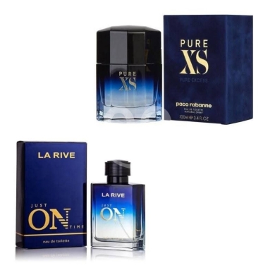 Santé & Beauté dans Mina - عطر لاريفر جاست أون تايم للرجال 100 مل | La Rive Just On Time Eau de Toilette 100ml